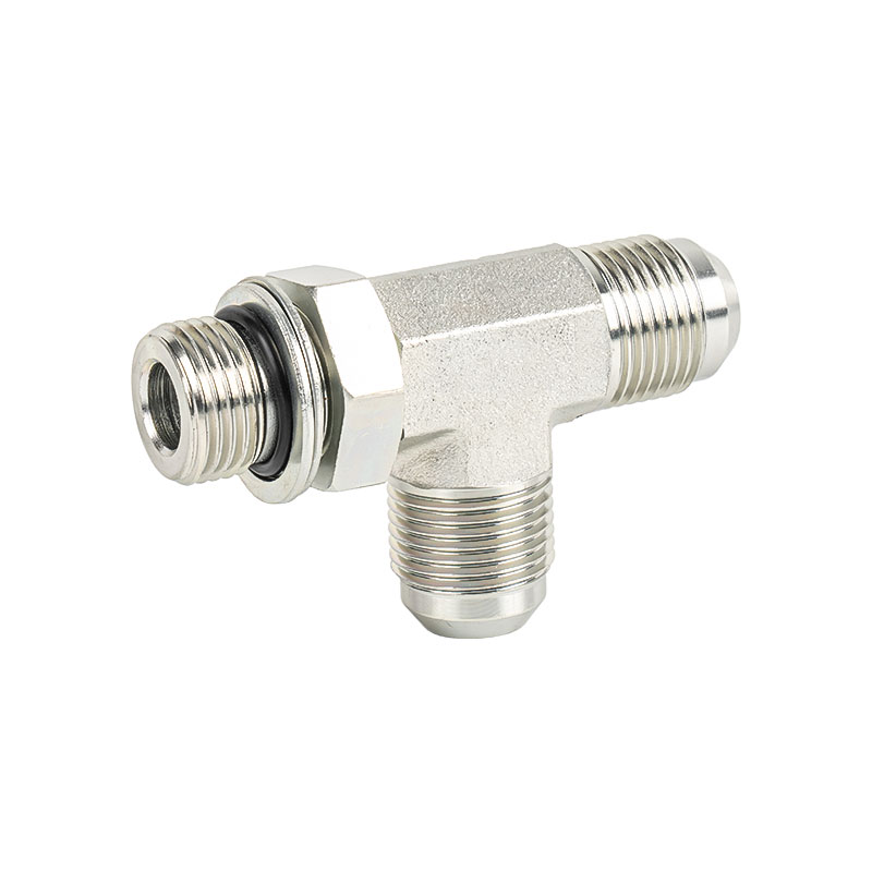 Ajjg 90 ° albue jic mand 74 ° kegle tee fitting